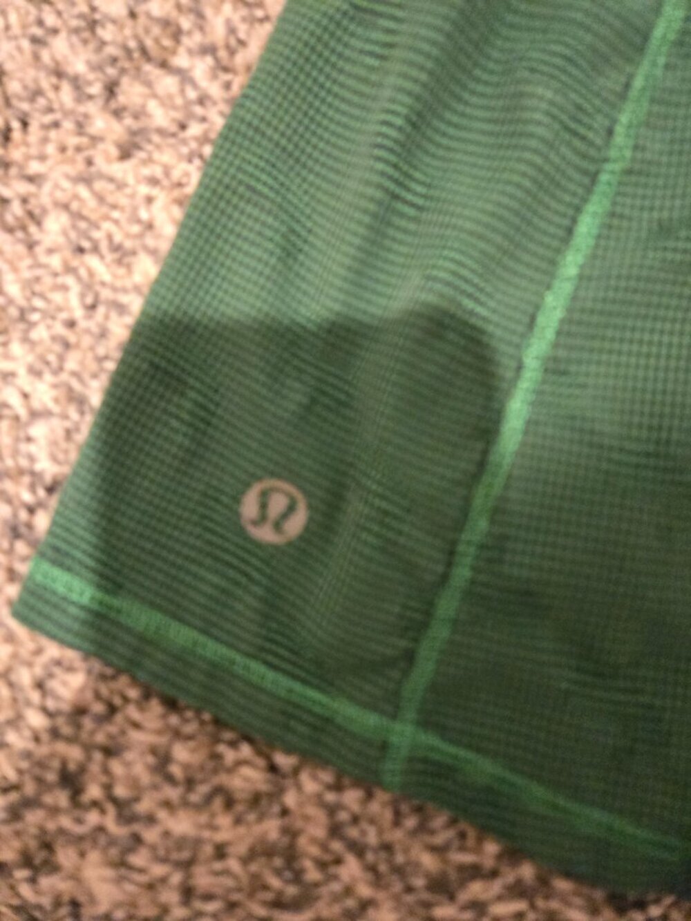 Lululemon Fast Cat Skirt Green Bean Inkwell Slalom Stripe 2 - Picture 5 of 5